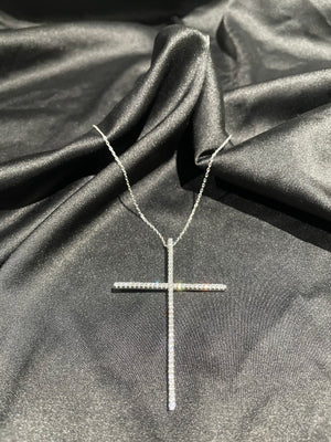 Large cross necklace